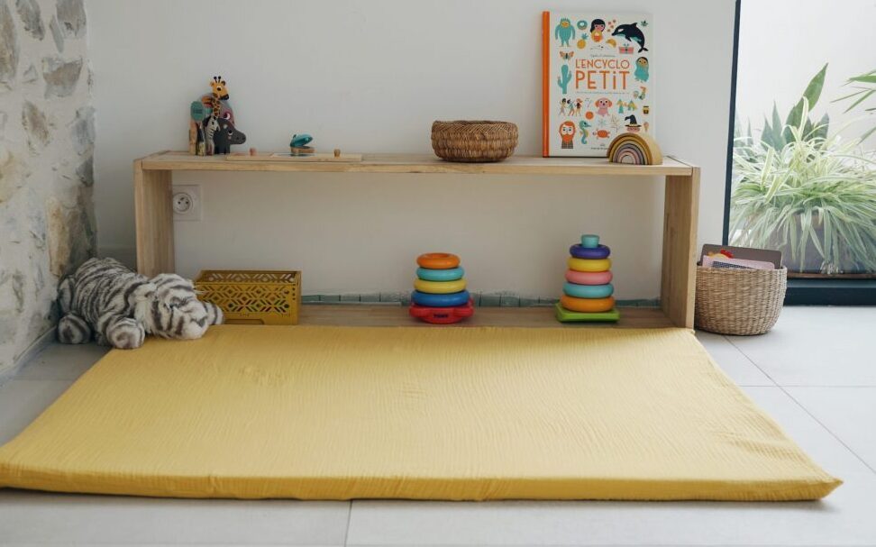 Aménager un Nido Montessori pour un bébé de 4 mois ?