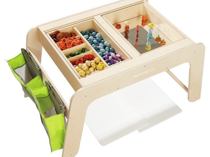 Choisir la meilleure table d'activité musicale Montessori