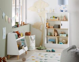 Choisir un meuble avec bac de rangement Montessori ?